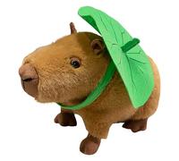Genérico Stuffed Capybara - Capybara Stuffed Animal - Capybaras Stuff Animal - Soft Plush Toy For Kids - Capy Bara Cartoon Figure - Comfortable Snuggle Toy For Boys & Girls - Relaxation