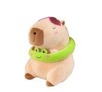 Generico Stuffed Capybara Plush, Cute Animal Doll, Cartoon Frog Toy, Soft Huggable Fabric, Adorable Novelty Design, Living Room Displays, Bedroom Decoration, Dorm Collections, Home Styling