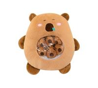 Genérico Stuffed Capybara Plush Toy- 700 g Lightweight Capybara Stuffed Toy | Portatile Lovely Capybara Pillow with 6 Detachable Small Dolls, Animal Nap Cushion Doll Home Decor For Boys' Bedroom