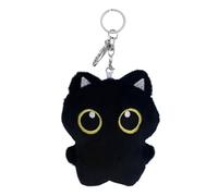 Generico Stuffed Cat Pendant, Cartoon Backpack Keyring, Lightweight Toys Charm Squeeze Comfort Portable Soft Plush Animal Cute for Key Ring Bag Decor Pocket Size, 4.72 Inches