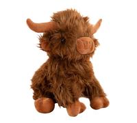 Generico Stuffed Cow Plush, Cute Hugging Animal Doll, Soft 25cm Cattle Stuffed Toy with Cotton Filling, Adorable Farm Animal Design Plush, Comfort Style Toy, Kids Bedroom Sofa Car Decor Gift