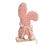 Generico Stuffed Figure, Decorative Rabbit Statue, Sculpture with Soft Texture, Padded Bunny Display, Artistic Animal Base with Cute Design, Timeless Keepsake for Wedding and Party