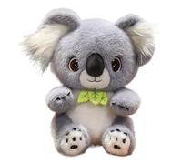 Generico Stuffed Koala, Soft Plush Animals Doll, Travel Stuffed Animal, Playroom Smooth Toys, Cuddly Toy for Kids, Car Seat, Home, Nursery, Bedroom, Classroom, 13.78x7.87x5.91 inches, Gray