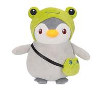 Generico Stuffed Penguin - 17x12x25cm Penguin Plush Toy | Soft Plush Doll Penguins | Huggable Short Plusĥieѕ Animal | 200g Lightweight Portable Stuffed Animal | Ideal For Kids Decor
