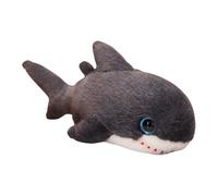 Generico Stuffed Shark Plush - Soft Sea Animal Doll, Adorable Hug Toy | Easy To Carry Creative With Realistic Fin Design, Cuddly Decorative Toy For Kids Room Bed Car Travel Display Collection