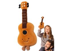 Generico Stuffed Toys, Musical Instrument Plush Set, Soft Violin Lute Guitar Doll, Cuddly Fabric Collectible, Ideal for Nursery, Bedroom Decor, Birthday Presents, Christmas Favors, Kids Playtime