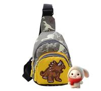 Generico Stume A Tracolla Per Bambini - Dinosaurs Bisogna La Spalla Bistina Bisogni, Borsa Cintura Da Uomo Girls Girling Acqua Waterproof Carrier