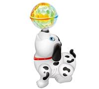 Generico Stunt Puppy Toy - Giochi Interattivi Per Cani, Cane In Equilibrio Con La Palla Con E Musica, Gira A Terra | Giocattolo Interattivo Per Bambini Per Intrattenimento E Divertimento