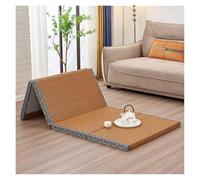 Generico Stuoia In Giunco Tradizionale Giapponese Pieghevole Materassino Da Pavimento For Meditazione Yoga E Stanze In Stile Giapponese(Brown,1.2m*2.0m*5cm)