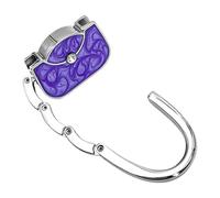 Generico Stylish Tote Bag Hook For Tables - Foldable Desktop Purse Hanger With Non-Slip Base | Portable Wallet Hook Holder For Restaurants & Offices | Compact Handbag Hanger