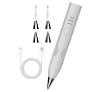 Generico Stylo Électrique à Strass - avec 3 Niveaux Rechargeable | Outil Dessin pour Tableau à Stras Ongle Projet Broche Bijoux | Stylet Précision Broderie Diamant Ergonomique Professionnel