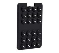 Generico Suction Cup Card Holder - Silicone Adhesive Cellphone Card Mount | Powerful Adsorption Phone Holding Supplies, Suction Cup Phone Mount Wallet For Wall, Shower, Mirror, And Window