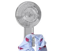 Generico Suction Cup Hooks, Heavy Duty Vacuum Hanger, No Hole Wall Hook 4.13x2.56 Inches, Towel Robe Organizer for Bathroom Loofah Holder, Removable, Reusable, Multi Use, and Daily Use