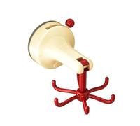 Generico Suction Cup Hooks Rotating Wall Organizer 6 Claw No Drill Holder
