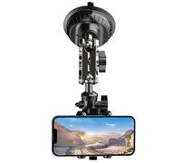 Generico Suction Cup Mount - ABS Silica Gel 8x8x5cm | Top-down Camera Mount | Phone Holder For Car Dashboard Window Tripod Action Camera GPS Mounting And Hands-Free Device Use
