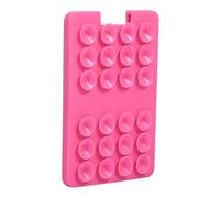 Generico Suction Cup Phone Mount Wallet - Silicone Adhesive Phones Card Mount Holder - Powerful Adsorption Phonee Holding Supplies for Wall, Shower, Mirror, and Window