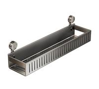 Generico Suction Cup Shelf, Wall Mounted Rack, Bathroom Storage Organizer, Tool- Installation Design, Compact Space-Saving Structure, Ideal for Dorms, Apartments, and Family Use
