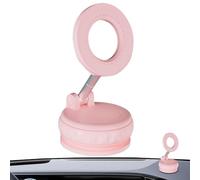 Generico Suction Phone Holder - Vacuum Car Mount 360 Degree Rotating Foldable Stand Adjustable Bracket For Smartphones Vehicle Dashboard Truck Home Gym | Portable Desk Mount Easy Use Men Women Mobile