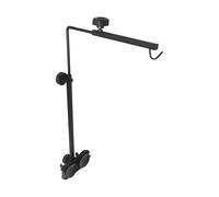 Generico Suction Reptile Lamp Holder - Metal Adjustable 23-28.5cm Width 40.5-70cm Height | Aquarium Hanging Light Stand Dome Bracket | Stable Lamp Support For Tortoise Lizards Bearded Dragon Tanks