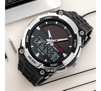Generico SUDP Orologi Per Uomini | Solar Sport Watch | Sport Impermeabile Moda Multifunzione Digitale Impermeabile Per Data Ragazzi Fitness Driving Sul Campo Sports Dounge