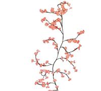 Generico Sui Di Un Albero - Stringa LED A Forma Di Vite Di Salice Con Fiori Rosa, Lucine Decorative Incantate | Design Flessibile Del Ramo, Bagliore Ambientale Romantico Per La Casa, Il Soggiorno, La