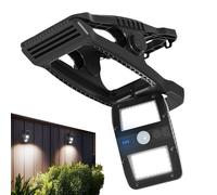 Generico Sun Clip Beacon, Outdoor Wall Light, Auto Sensor System with 360 Rotation Lighting Setup, Weatherproof Solar Powered Fixture Build, Compact Install Design Unit, Night Safety for Gate Shed