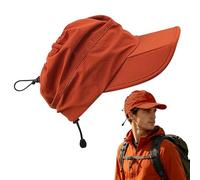 Generico Sun Hats for Women - UPF50+ Protection Ponytail cap Top Open Foldable UV Sun Hat Quick Dry Waterproof Baseball Style Outdoor Protection Hat for Camping Hiking