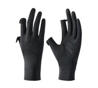 Generico Sun Protection Gloves For Women - Nylon UPF 50+ Fingerless Thin Anti-slip | Touchscreen Driving UV Gloves For Travel Golf Fishing Running Kayaking Hiking Summer Outdoor