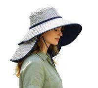 Generico Sun Protection Hat - Foldable Breathable Wide Brim with Neck Flap