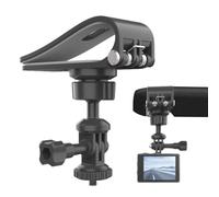 Generico Sun Visor Sports Camera Holder Clip Car Recording Mount Bracket | Multifunctional Creative Holder, Easy Installation Bracket for Sports Camera