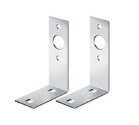 Generico Support De Feu Arrière Pour Remorque | Support De Fixation En Métal En Forme L (2 Pièces) Pour Véhicule Transport, Camion, Bateau Ou Remorque Marine