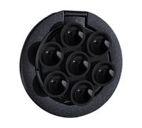 Generico Support Téléphone Magnétique - Rotation 360°, Support De Bureau Et Voiture En D'Aluminium Avec Ventouse, Compatible Universel Pour, Maison, Bureau Et Gym