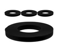 Generico Supporti Ammortizzatore Torre Superiore 4 Pezzi Anelli in Gomma Nera Boccole Auto per Sospensioni Assorbimento Urti e Riduzione Vibrazioni in Guida Fuoristrada