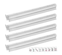Genérico Supporti Mahjong con spingitori - Versatile Modern High-Performance Acrilico Scaffali per Mah, Jong 4 Pezzi Organizzatore, Schede Giochi Casa | Multipurpose Outdoor Indoor Utility
