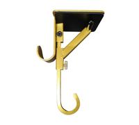 Generico Supporti per calze da, ganci regolabili per calze di Natale - Espositore decorativo Scaffale in metallo per scaffali Ornamenti di vite Ghirlanda Ufficio Aula Halloween Cucina Casa