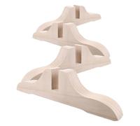 Generico Supporti per Pannelli Divisori Interni in Legno 4 Pezzi Base Stabile e Design Regolabile per Organizzare Spazi Abitativi e Uffici