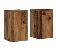 Generico Supporti per Piante 2 pz Legno 30x30x50 cm Legno Multistrato,Prato e Giardino,Giardinaggio,Supporti per piante-852922