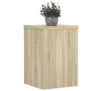 Generico Supporti per Piante 2 pz Rovere 25x25x35 cm in Multistrato,Marrone,8.95kg,852908