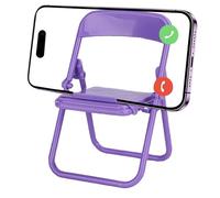 Generico Supporti Per Telefono Per Sedia Pieghevole - Mini Supporto Per Telefono Per Sedia Pieghevole | Sgabello Da Scrivania, Porta Cellulare Divertente E Squisito Portatile, Supporto Per Cellulare