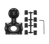 Genérico Supporto a sfera per portabagagli | Base adattatore per moto - Montatura impermeabile per bici con rotazione completa accessori moto