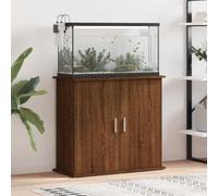 Generico Supporto Acquario 81x36x73 cm Legno Multistrato Rovere Marrone,Marrone,26.78kg,833630