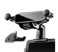 Generico Supporto Auto Cellulare - Holder Magnetico | Clip Schermo Galleggiante Base ABS Lega | Antiscivolo Gravità Compatto Portatile | Specchio Pelle Consolle Centrale Uso