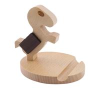 Generico Supporto Cellulare Da Scrivania - Cavallino In Legno Antiscivolo Per La Casa,Base per Telefono per Uffici | Per Videochiamate Registrazione Streaming Live Studio Soggiorno Cucina Bagno