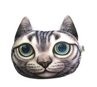 Generico Supporto Cervicale per Auto,Supporto Universale Comodo E A Tema Gatto,Auto per Bambini - per Viaggio Guidare Pernottamento Bambini Spostamenti Lunghi Percorsi