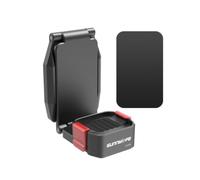 Generico Supporto con fissaggio magnetico per DJI Osmo Pocket 4 Pro/4/3, adattatore di espansione magnetico in lega di alluminio con impugnatura regolabile a 180° e vite da 1/4″, nero
