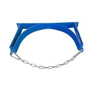 Generico Supporto da Parete per bombola di Ossigeno e bombola di Gas per impieghi gravosi, ripiano in Acciaio per Argon e propano, Viti Incluse, Perfetto per ospedali, scuole, fabbriche (Lunghezza 13