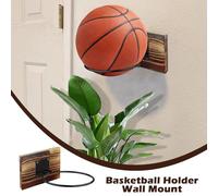 Generico Supporto Da Parete Per Pallacanestro,Organizzatore Resistente | Display Per Pallacanestro E Calcio Da Parete - Per Corridoio Seminterrato Soggiorno Camera Da Ingresso Soffitta Studio