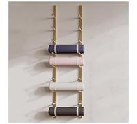 Generico Supporto da Parete per rulli in Schiuma - Organizzatore per la Palestra Domestica, Ideale per tappetini da Yoga e Fasce Elastiche - Porta Attrezzi Resistente per Gli Appassionati di Fitness