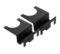 Generico Supporto Da Parete Per Smerigliatrice - Organizzatore Per Utensili Da 2 Pezzi, Per Montaggio A Parete, Smerigliatrici Da 5 Pollici Officina Garage Cantiere Cantiere Domestico, Stoccaggio