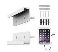 Generico Supporto Da Parete Per Tablet - Per Montaggio A Parete Per Tablet, Supporti Per Tablets, Dock Per Telefono, Rack Di Archiviazione | Soluzione Montaggio Sicura Per Spazi Di Lavoro